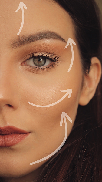 Kobido.Linfting natural, exfoliación, limpieza e hidratación, masaje facial japonés.