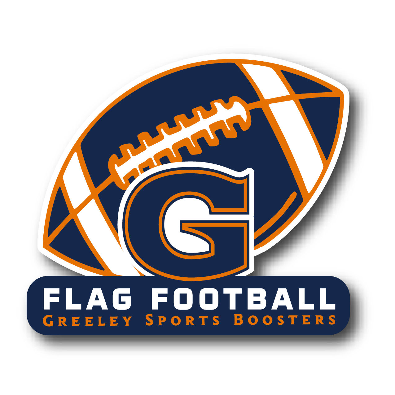 Flag Football Magnet