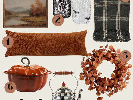 Amazon Finds: Cozy Fall Home Decor