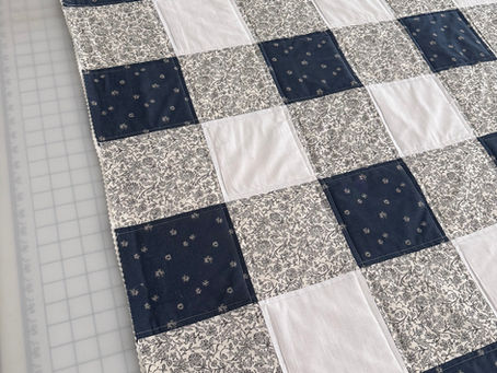 Moody Blues Buffalo Check Quilt Fabics