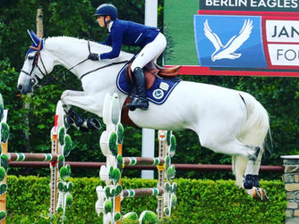 Fouego de la Closière on fire at Valkenswaard