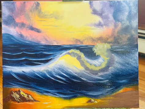 Ocean Sunset | Bob Ross