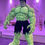 Miniature : Mascotte Hulk Premium en Mousse – Model RDM - Professionnel Haut de Gamme Marvel