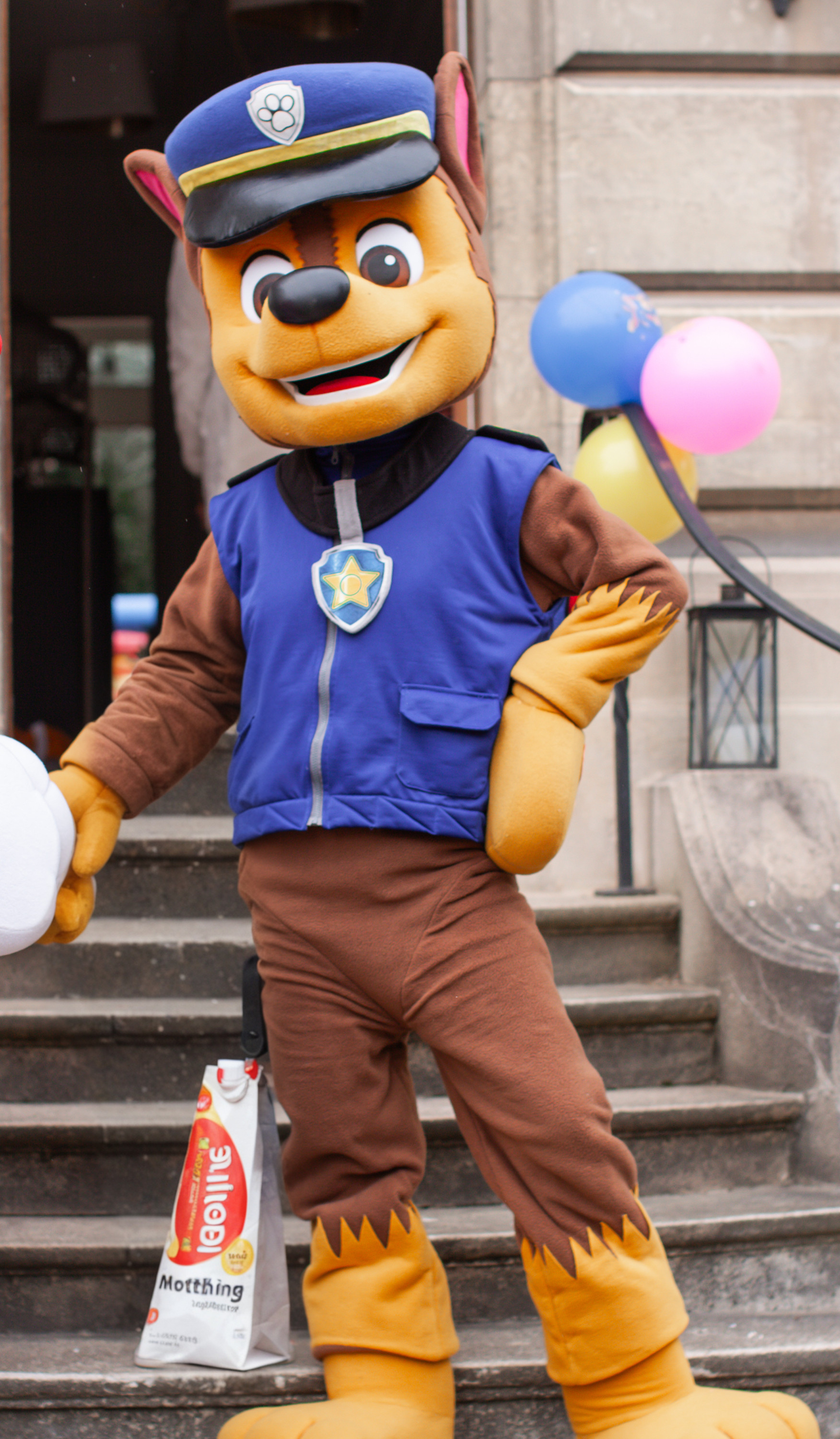 Mascotte Chase Pat Patrouille - Modèle RCD