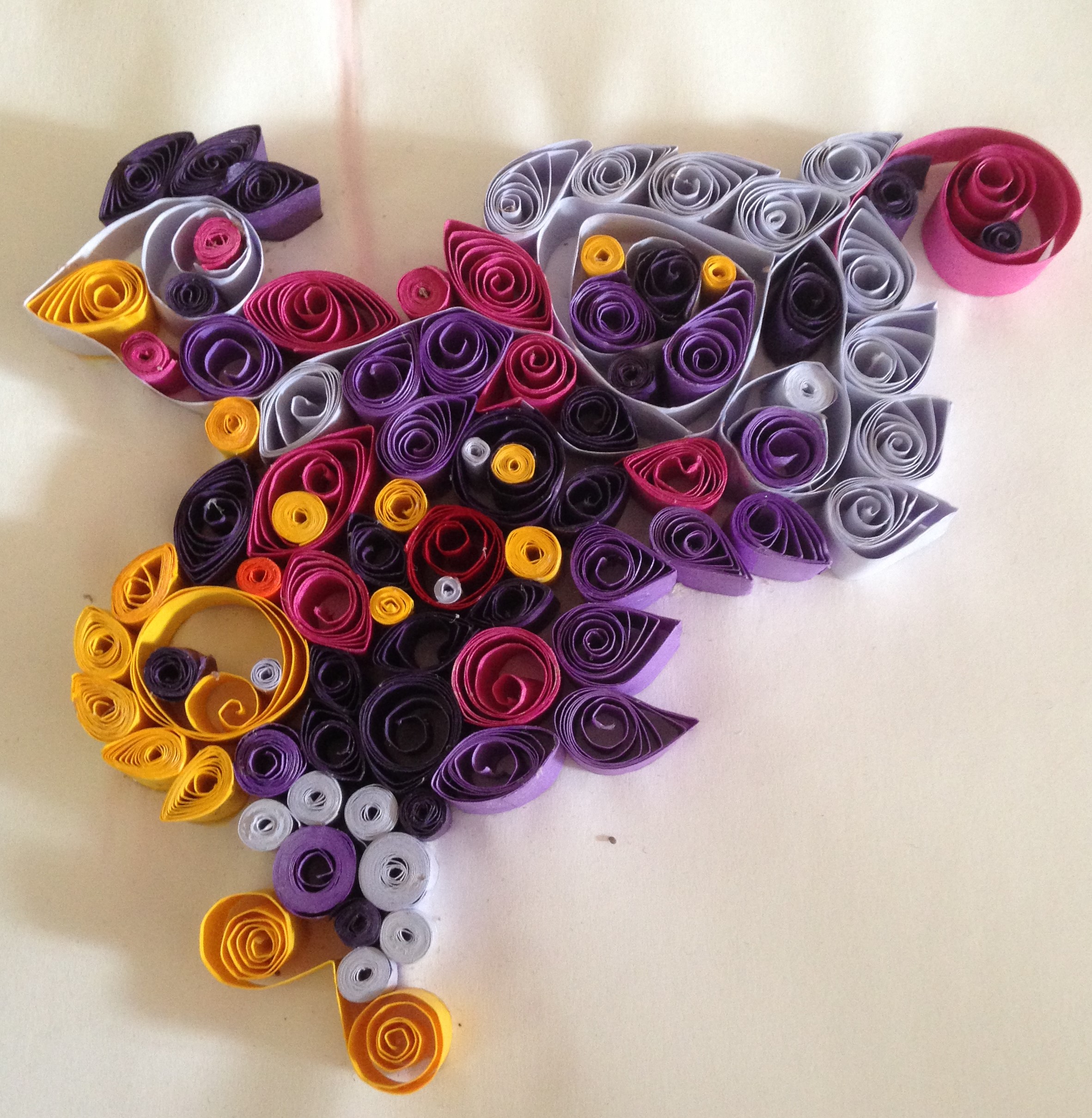 Quilling art