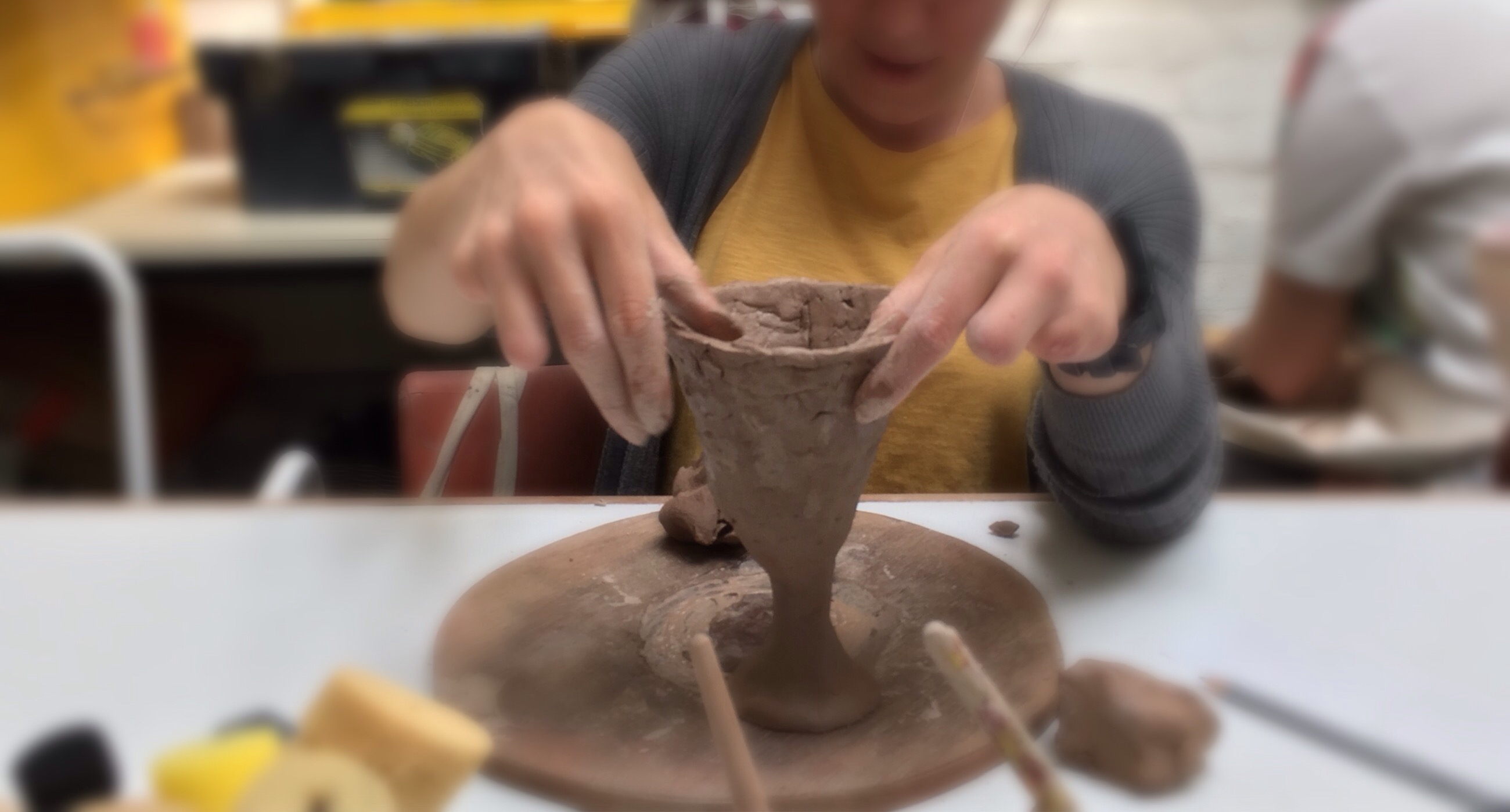 goblet pottery