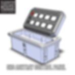 SHC Ashtray Control Panel - BARE Unit (No Electronics)