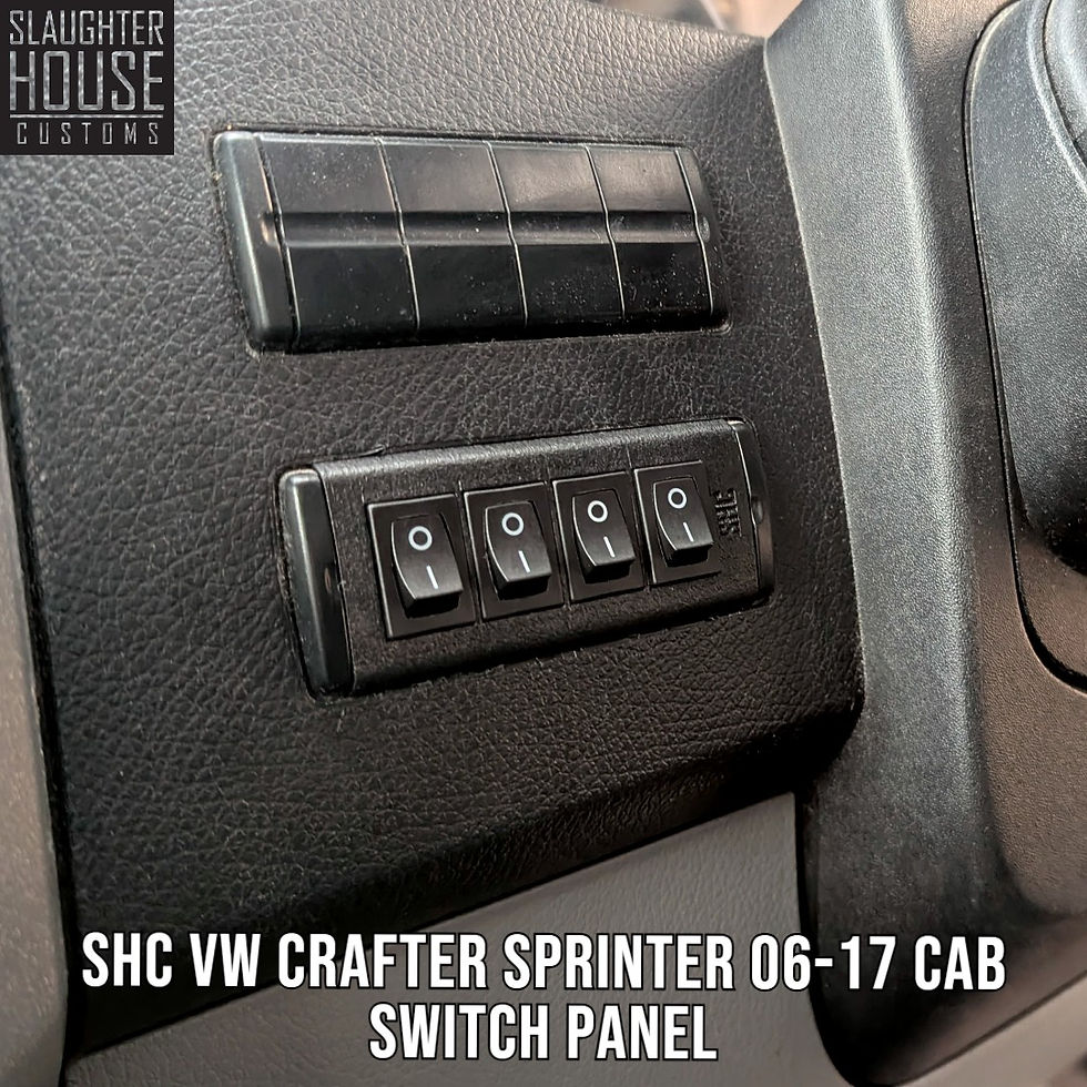 SHC VW Crafter Sprinter 06-17 Cab Switch Panel