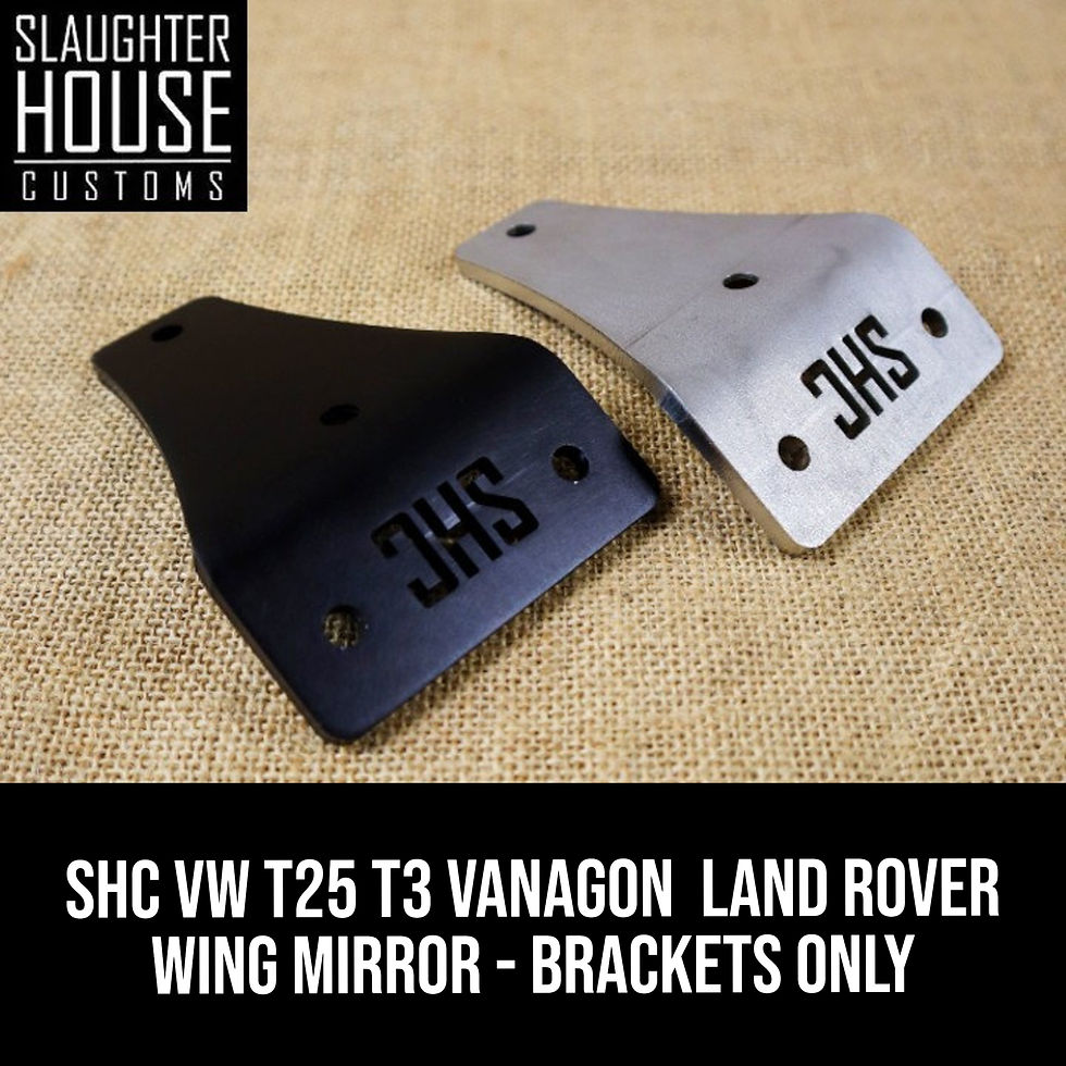 Thumbnail: SHC VW T25 T3 Vanagon  Land Rover Wing Mirror - BRACKETS ONLY
