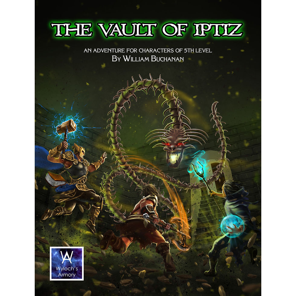 Thumbnail: The Vault of Iptiz (A D&D One Shot - PDF)