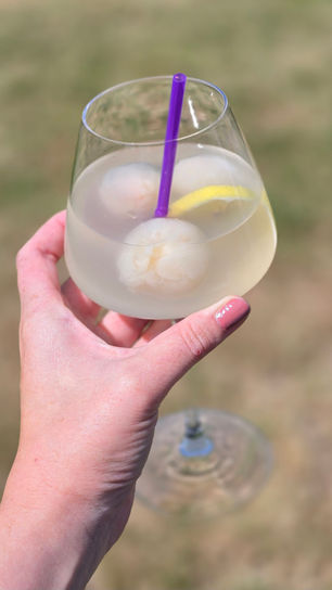 Lychee-yuzu limonade