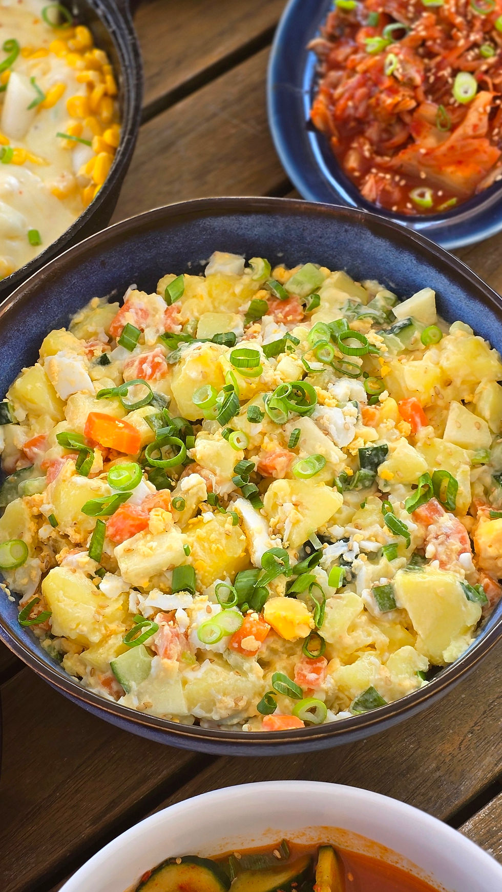 Koreaanse aardappelsalade