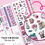 Thumbnail: Hobonichi Weeks or Cousin Planner Weekly Sticker Kit, Journal Sticker