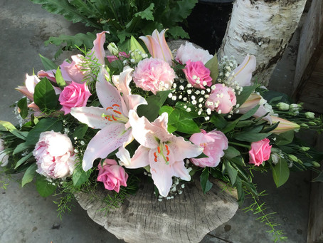 Bloemen voor begrafenissen