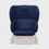 Thumbnail: Grand Gino chair - high back with wooden frame