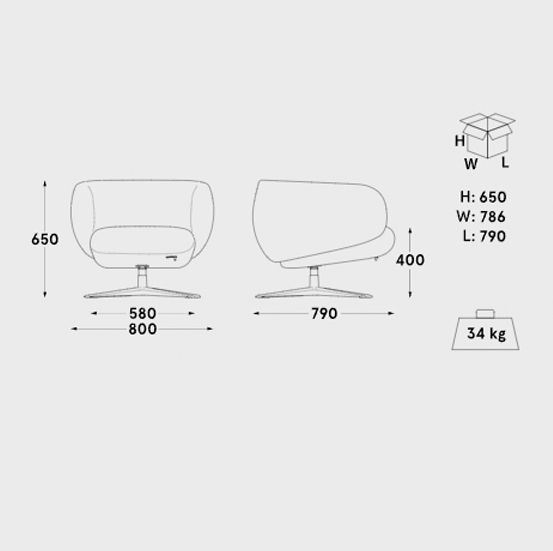 Thumbnail: Grand Gino chair - low back