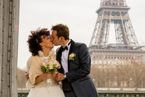 Mariage à Paris, amour, bonheur