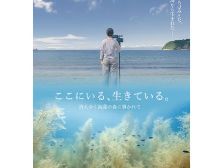 映画「ここにいる、生きている 〜消えゆく海藻の森に導かれて」