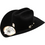 Thumbnail: 100x Larry Mahan Independencia Fur Felt Cowboy Hat Black
