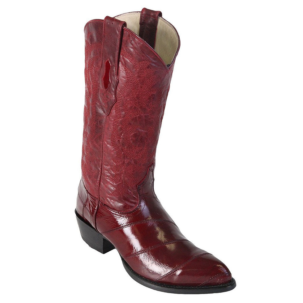 Thumbnail: Los Altos Boots Traditional Eel Western Boots J-Toe