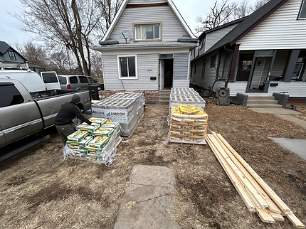 Red Knife Exteriors repairs damaged foundations