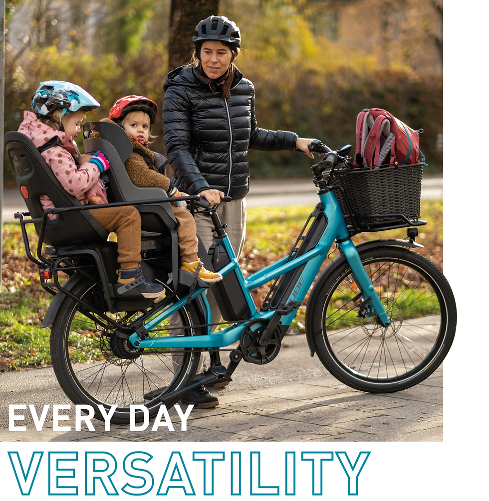 Miniatura: Cube Longtail Hybrid Bosch CX cargo 100Nm 800Wh fino a 3 posti 2026