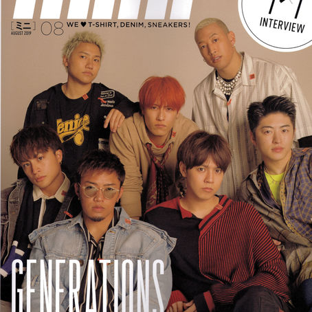 mini 8月号 GENERATIONS