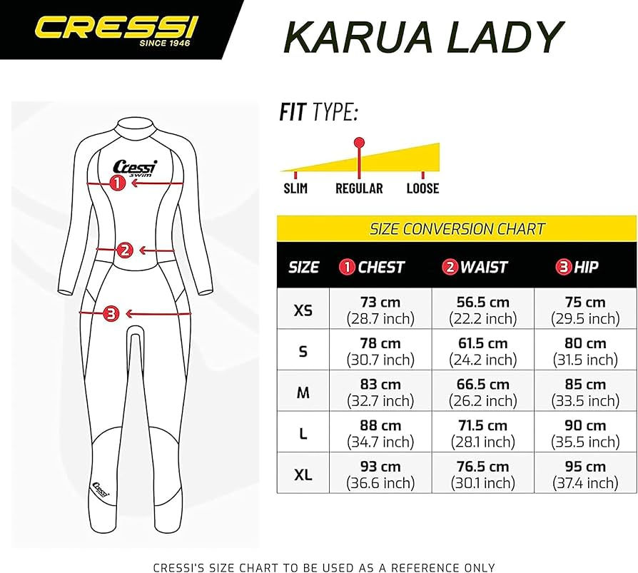 Miniatura: TRAJE CRESSI KARUA MUJER 3/2MM