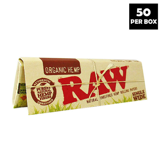 Paper Raw Single Wide Organic