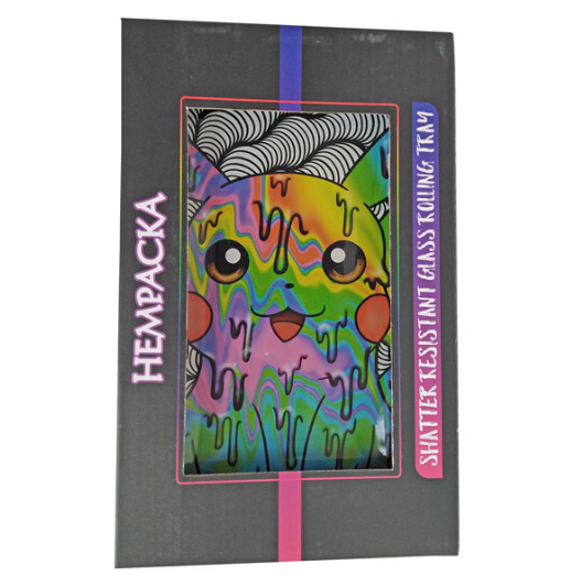 Thumbnail: Rolling Tray Glass 255x155mm Pikachu Melt