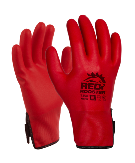 Esko Red Rooster Fully Coated Gloves Pack of 12 Pairs