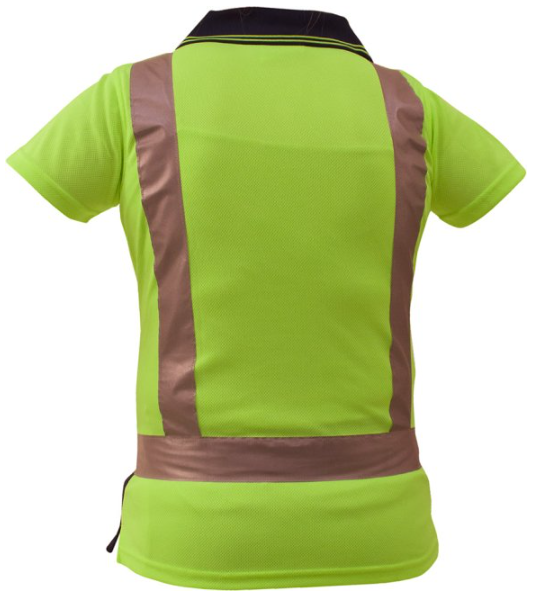 Thumbnail: D/N S/S Microfibre Polo Women’s Yellow/Navy