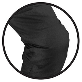 Thumbnail: Short Sleeved Polycotton Zip Coverall Black