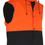 Thumbnail: Oilskin D/O Sleeveless Vest with Hood Orange/Brown