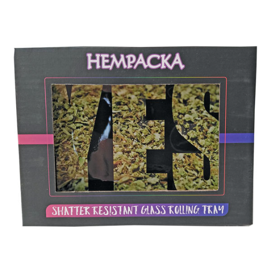 Thumbnail: Rolling Tray Glass 160x120mm Green Yes