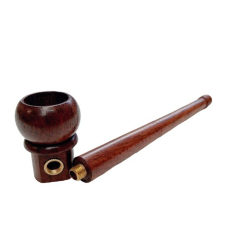 Thumbnail: Pipe Wooden Velvet Ember 130mm