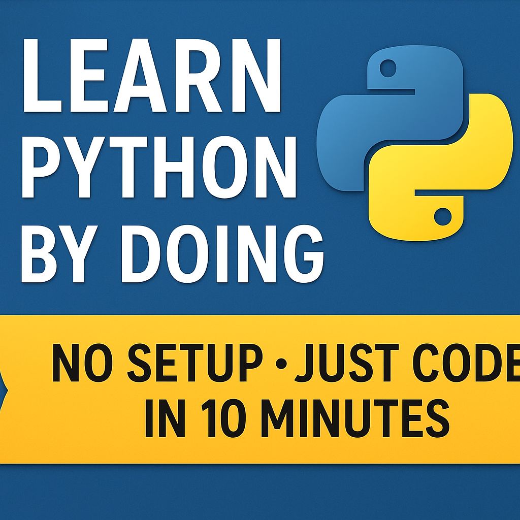 Learn Python by Doing