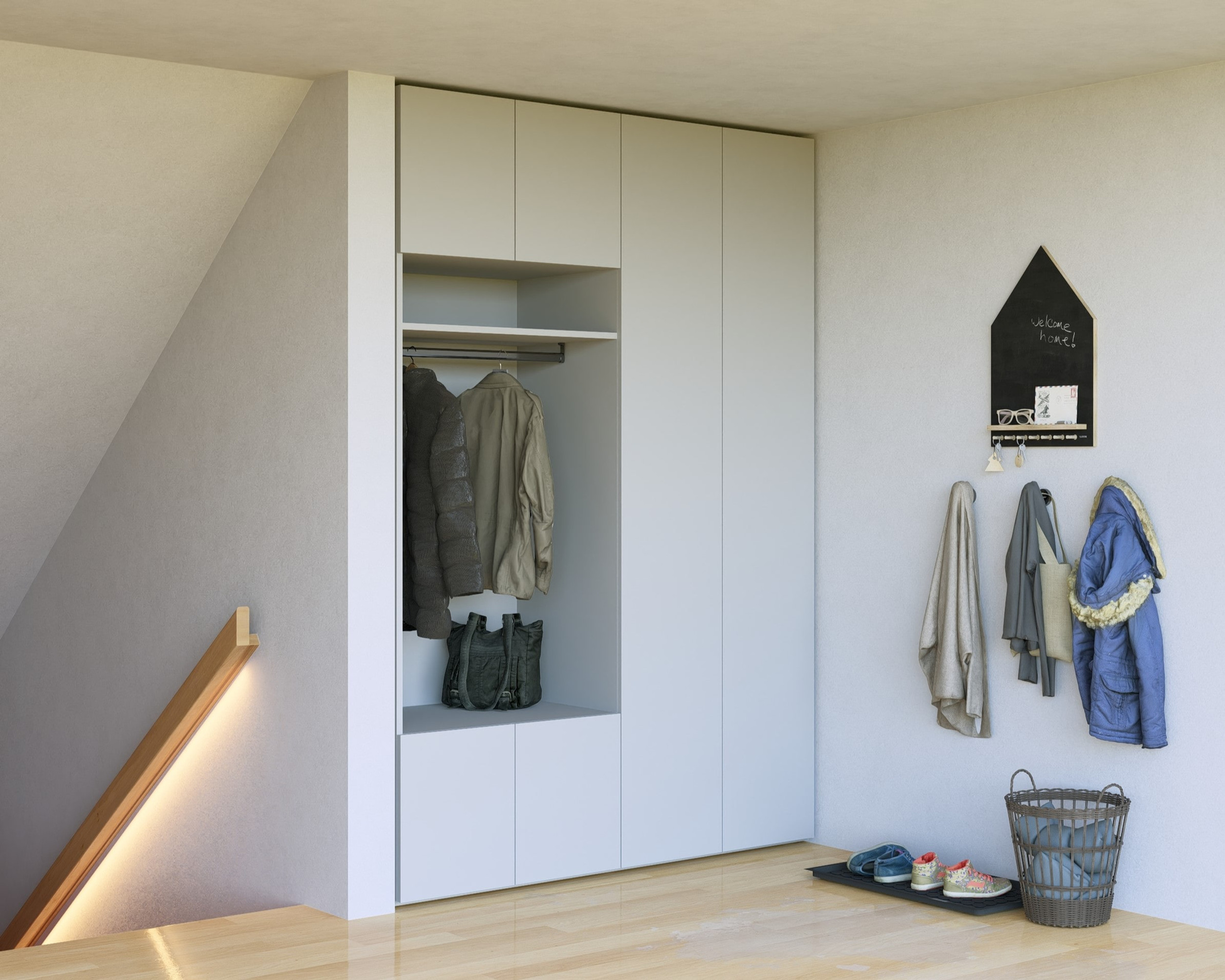 Garderobe planen: Massgeschneiderte Lösungen und clevere Tipps für den Eingangsbereich