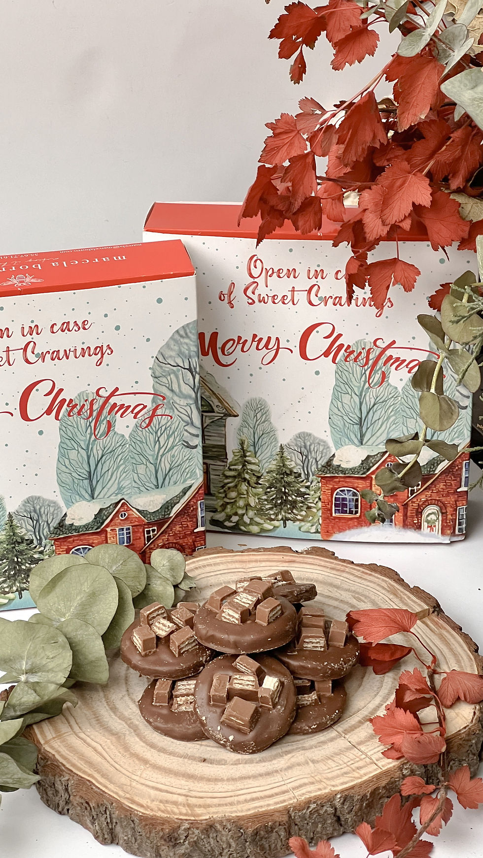 Miniatura: Chocolates-Christmas Candy Box