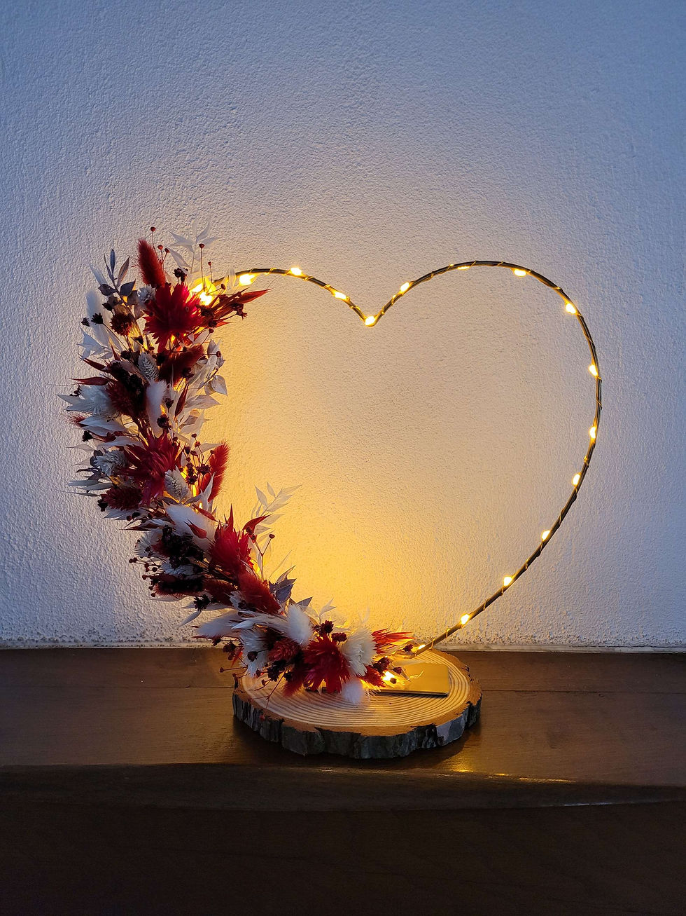 Thumbnail: Flowerhoop hart met voet