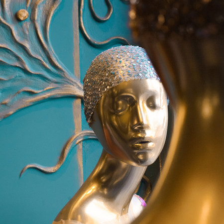 Olvi's store decor