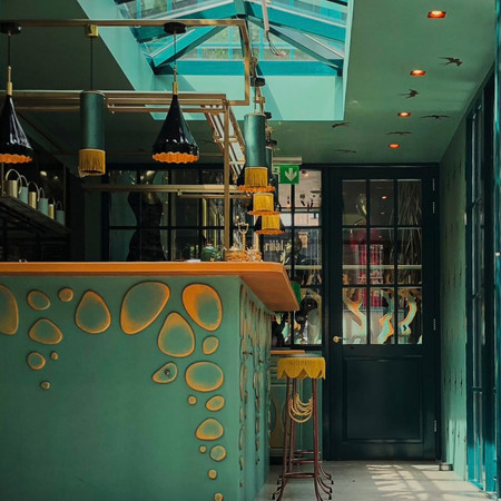 Olvi's tea house interiors
