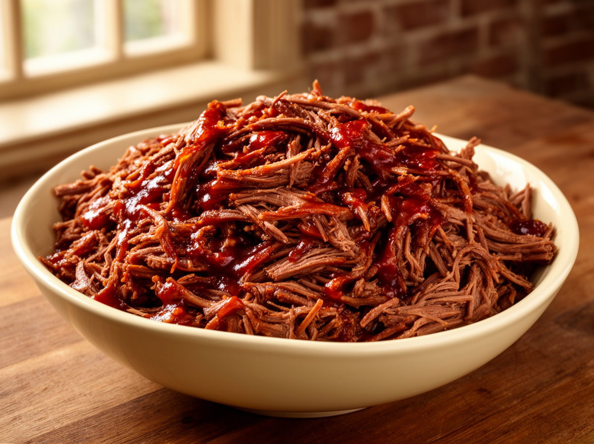 Erickson Slow Cooker BBQ Shredded Beef