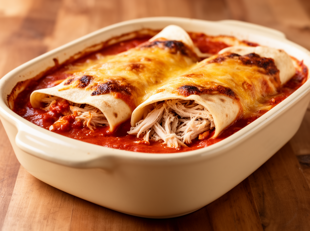 Erickson Freezer Chicken Enchiladas