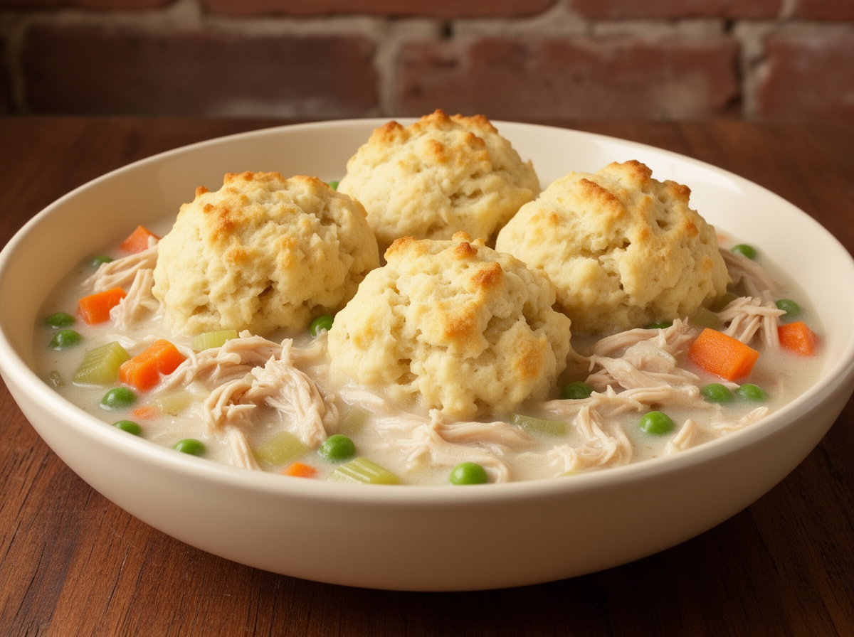 Erickson Slow Cooker Chicken & Dumplings