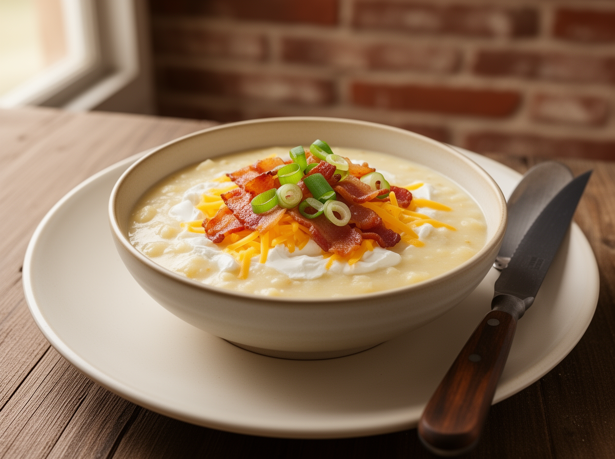 Erickson Slow Cooker Loaded Potato Soup