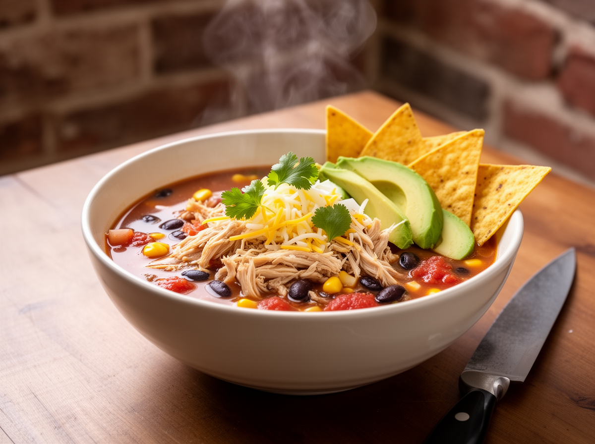 Erickson Slow Cooker Chicken Tortilla Soup