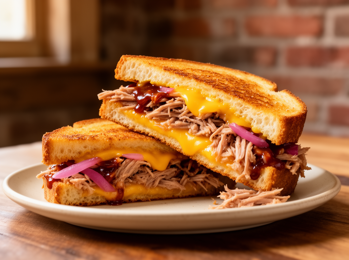 Erickson Pulled-Pork Grilled Cheese