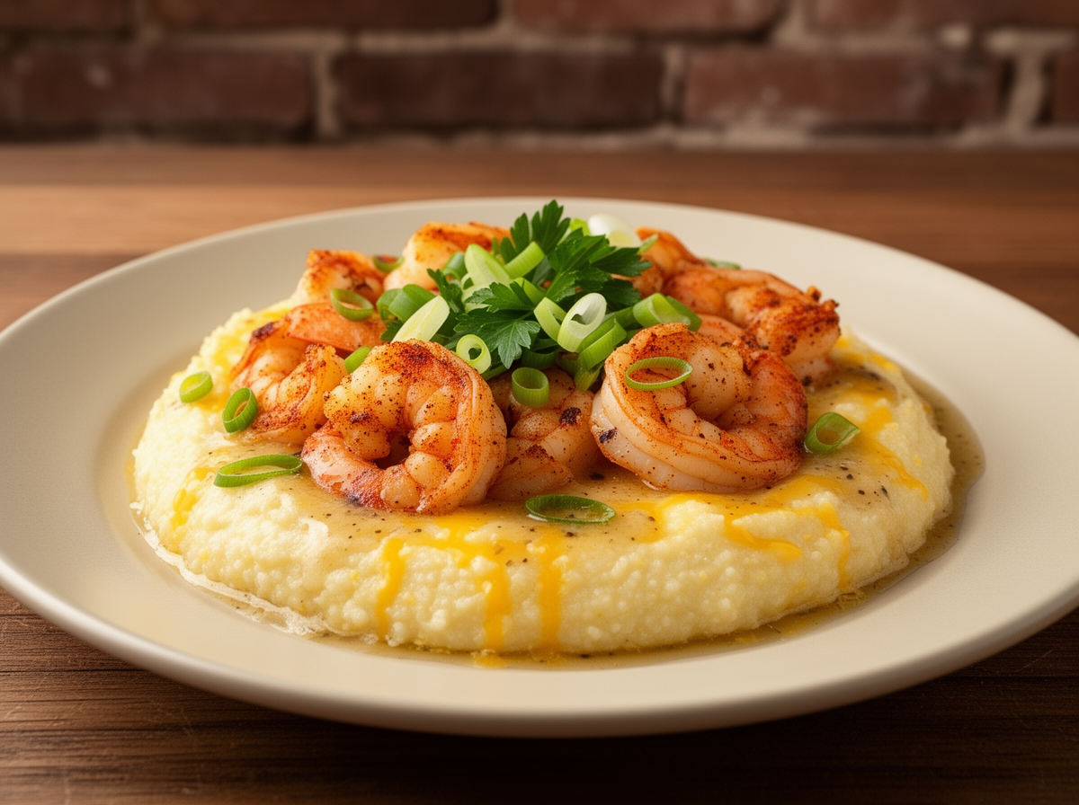 EFK Southern Shrimp & Cheddar Grits