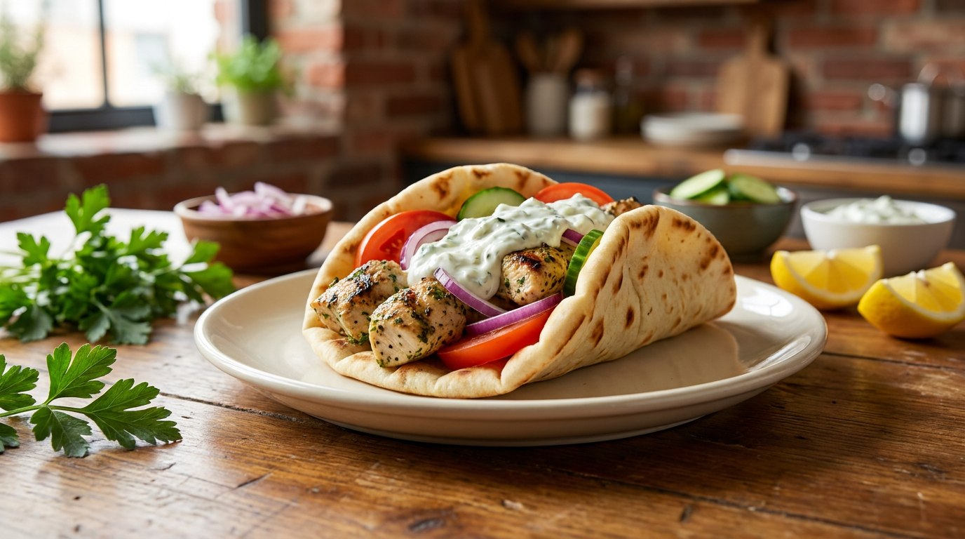 EFK Greek Chicken Gyros